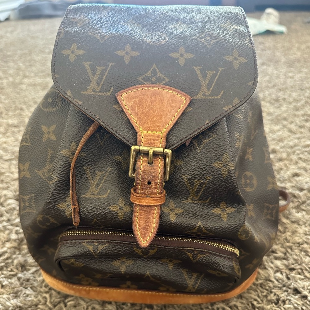 Louis Vuitton Brown Monogram Canvas Mini Backpack